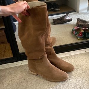 Suede boots